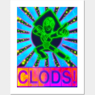 Clods Posters and Art